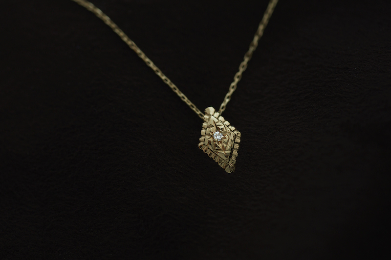 【az】casuca azami ネックレス　18k azami ベーシックネックレス -K10- | CASUCA