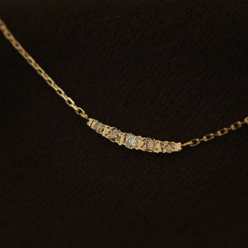 luna ネックレスS -K18/Pt- | CASUCA 