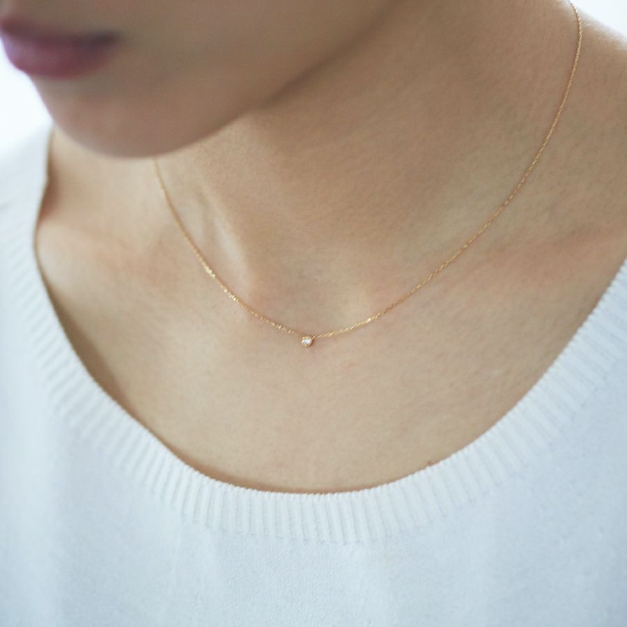 casuca coca ネックレス k18 イエローゴールド coca ネックレス -K18/Pt- | CASUCA