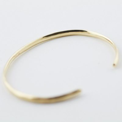 ao jewelry Wind bangle 先細 02ゴールド バングル