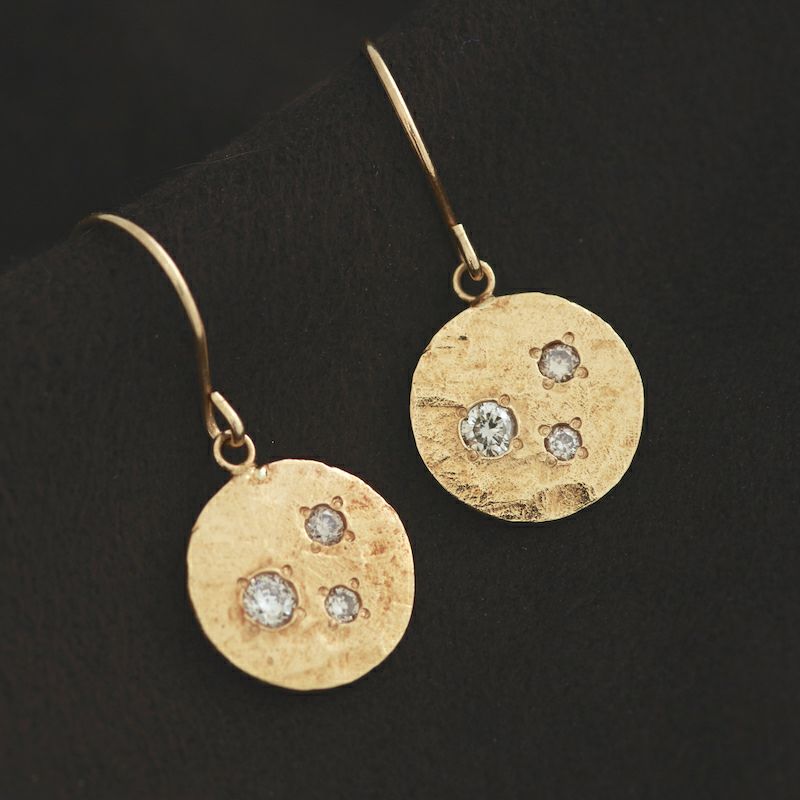 美品 CASUCAのK18YGピアス