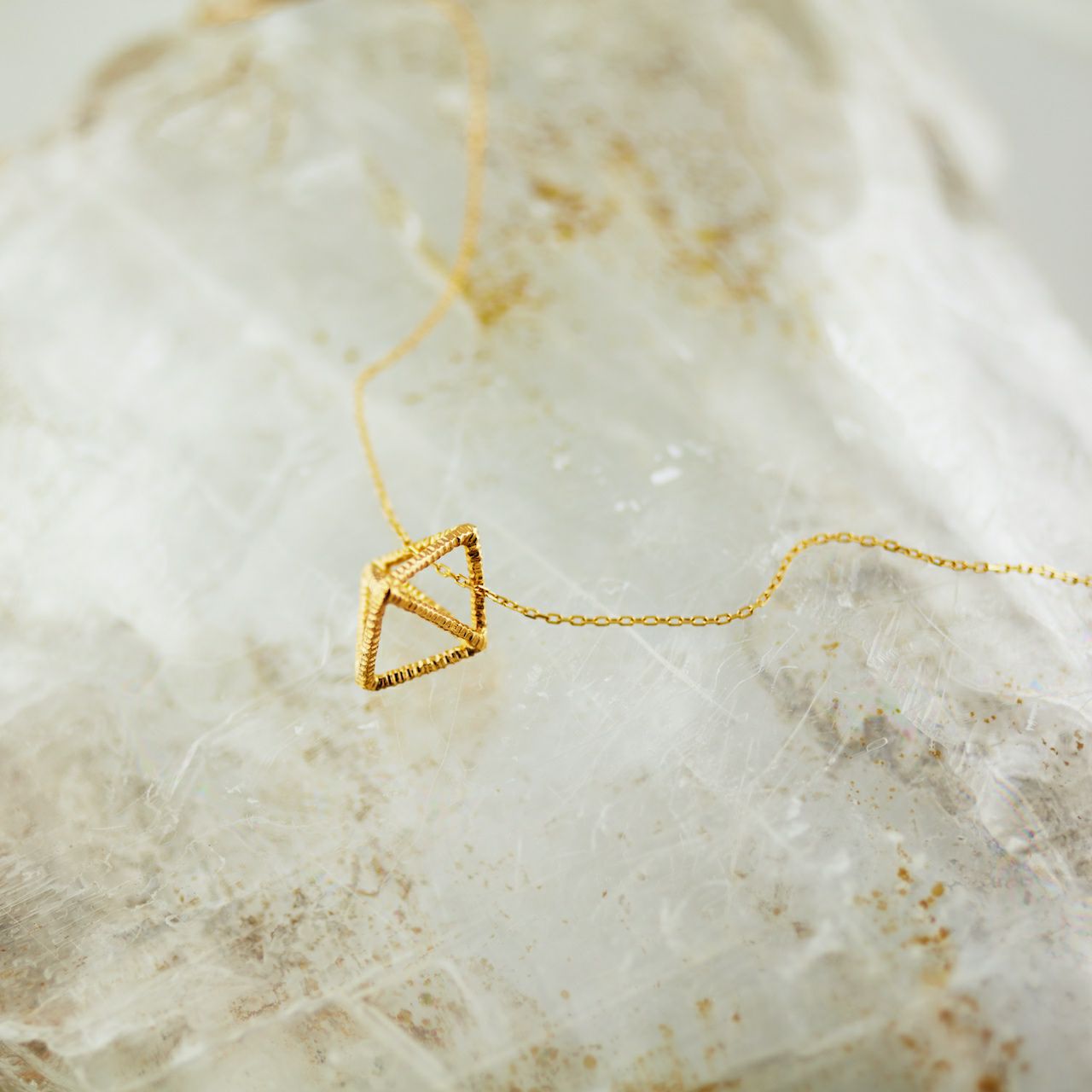 lilii ロングネックレス -K18/Pt- | CASUCA