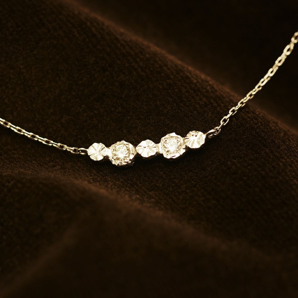 maturica 2ポイントネックレス -K18/Pt- | CASUCA