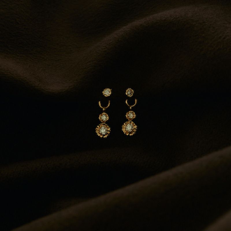 coca & maturica ピアス -K18 / Pt- | CASUCA