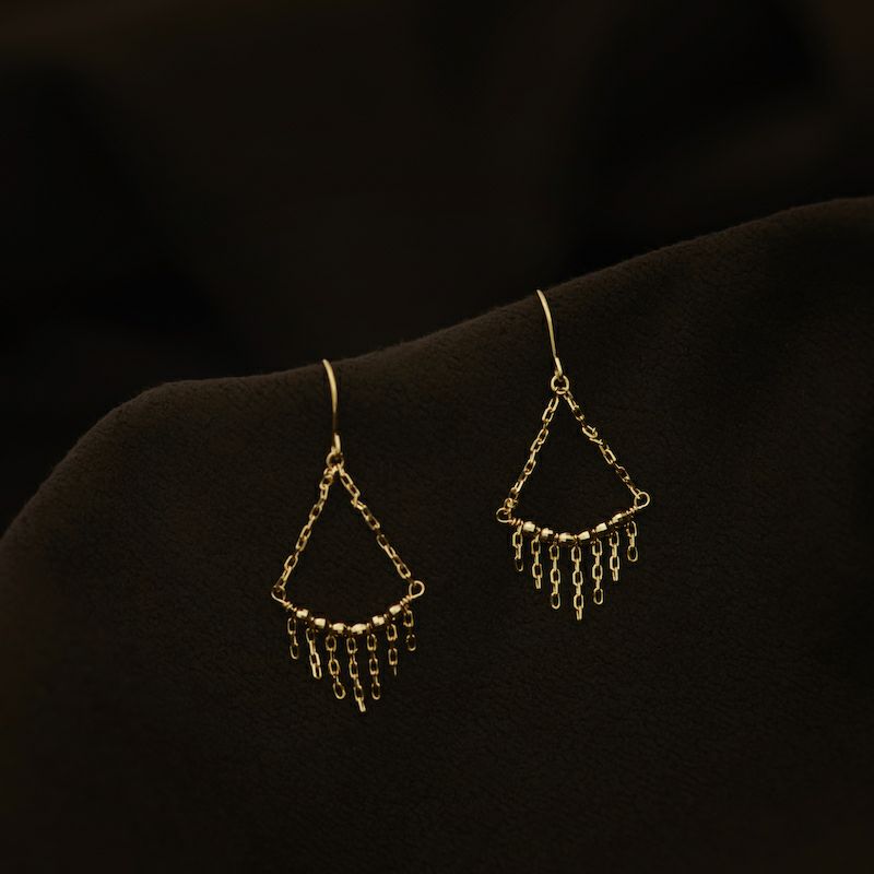 nazuna フックピアス -K18- | CASUCA