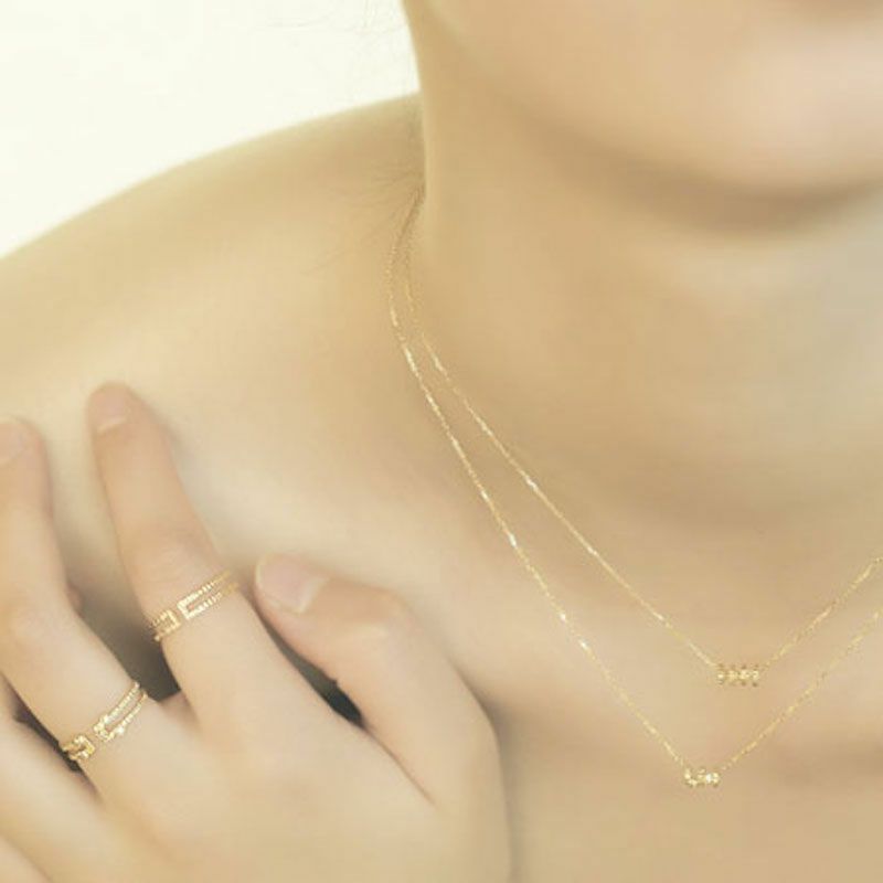 syaga ダイヤネックレス -K18/Pt- | CASUCA