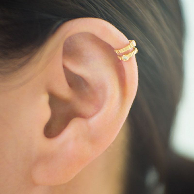 syaga イヤーカフ -K18/Pt- | CASUCA