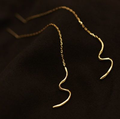 wind チェーンピアス -K18- | CASUCA