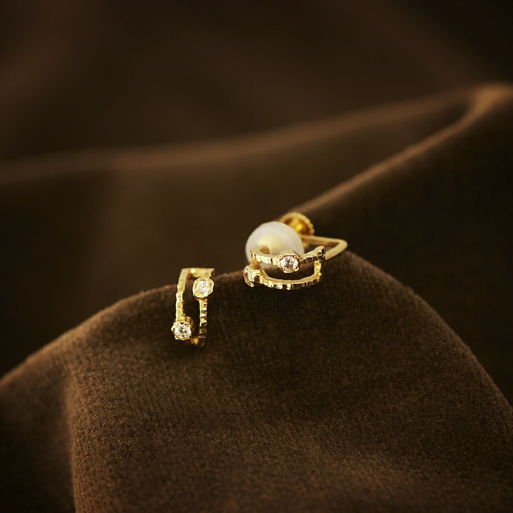 syaga イヤリング -K18/Pt- | CASUCA