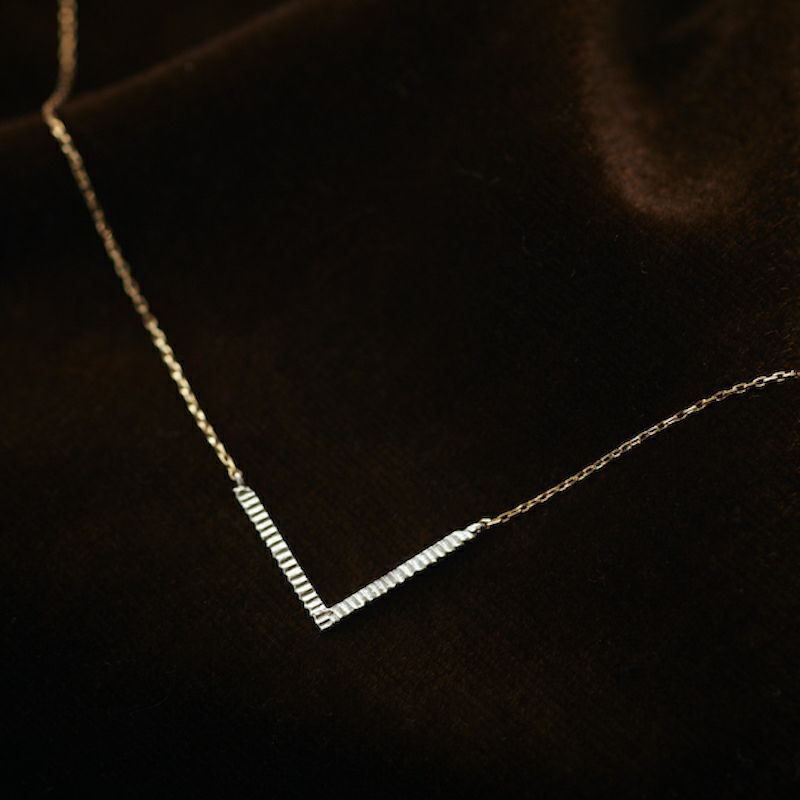 tovera narrow half ネックレス -K18×Pt- | CASUCA